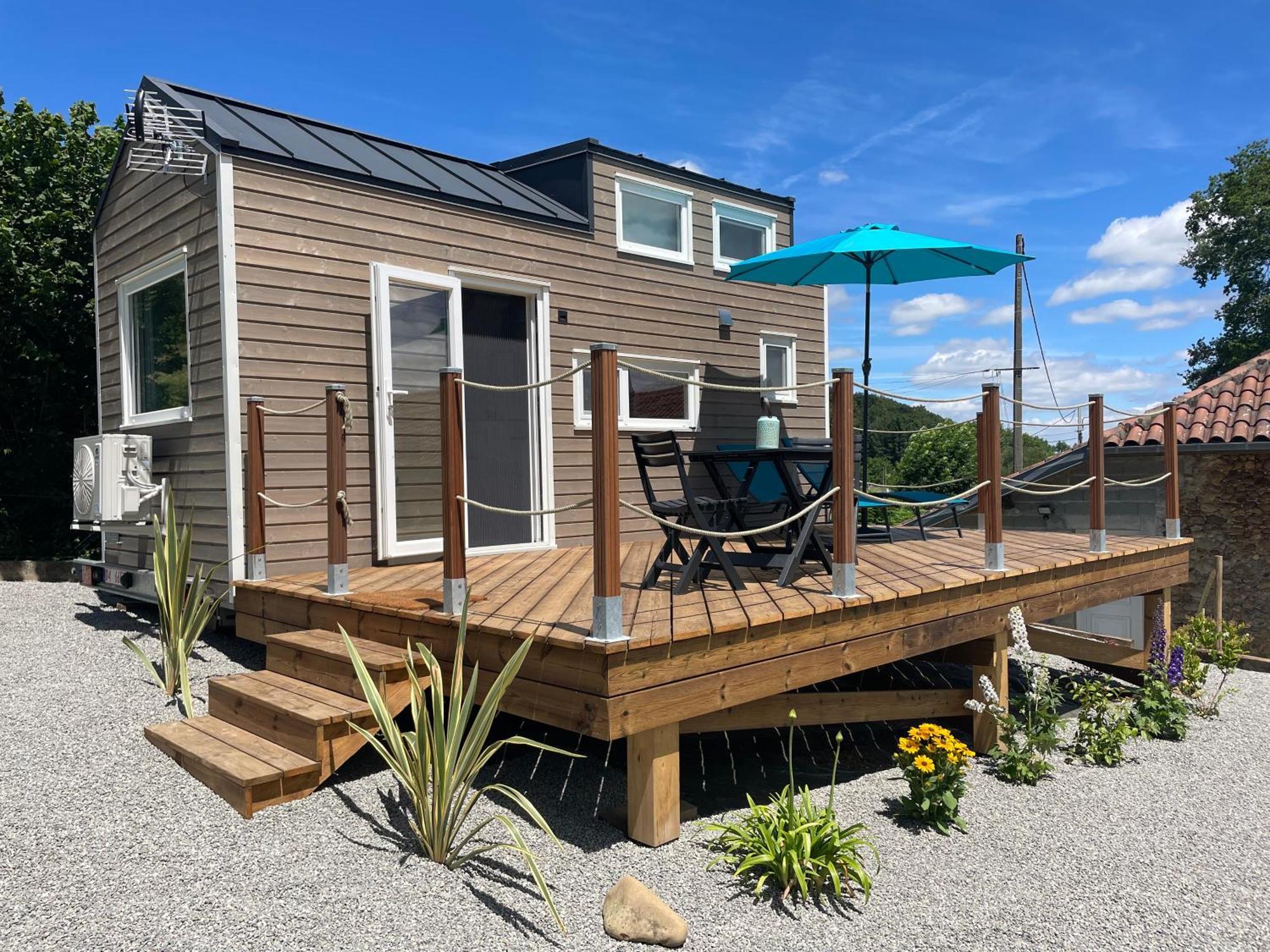 Tiny House La Samorienne Villa Rejaumont  Bagian luar foto